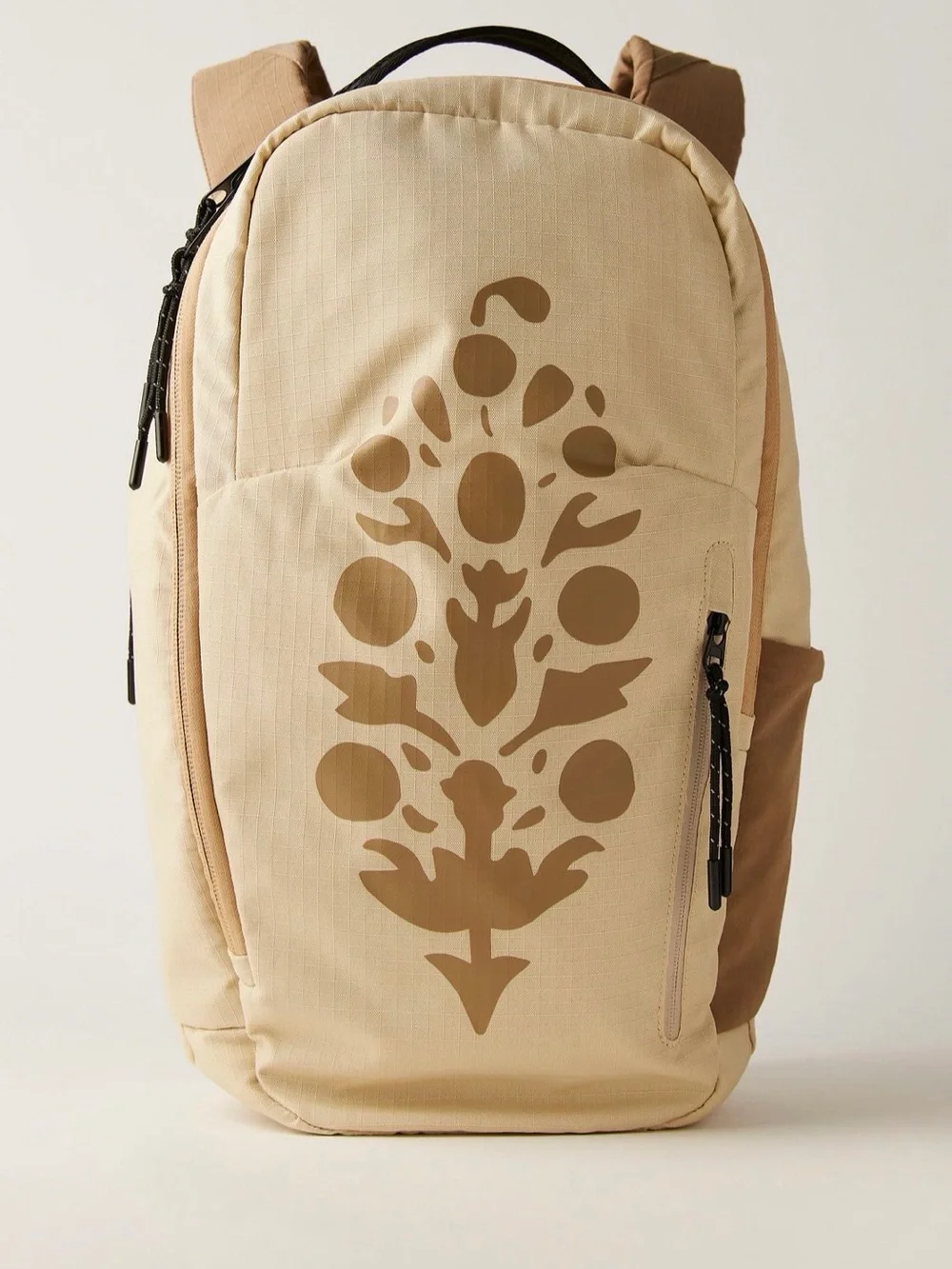 NWT Free People Movement Rainier Ripstop Backpack – Sand with Buti Logo
